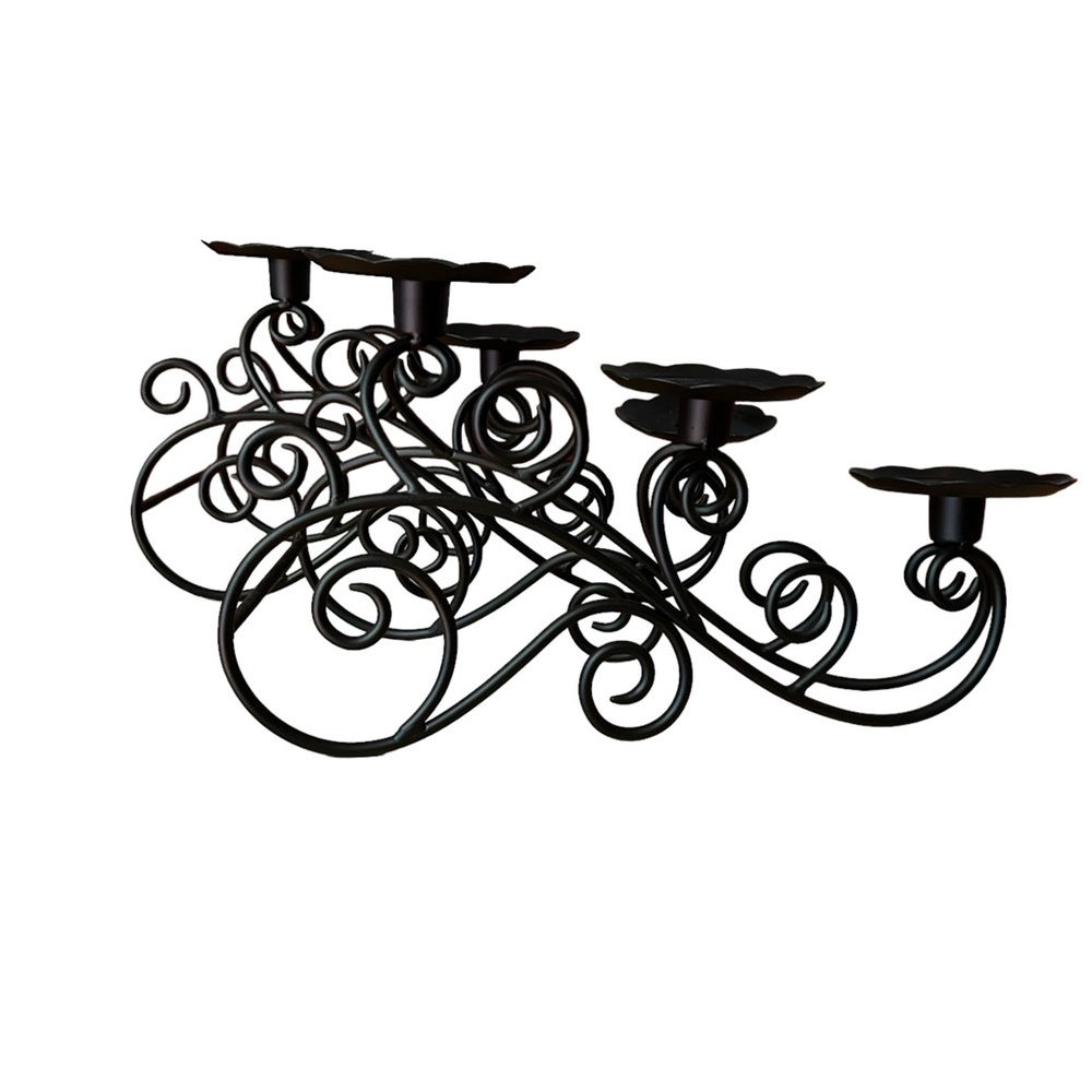 PartyLite Black Iron Candle Holder Set - Picture 5 of 5